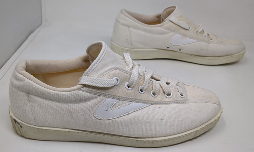 VINTAGE Men's Tretorn Nylite Canvas Sneakers Tennis Shoes Sz 7.5 D Made in Korea