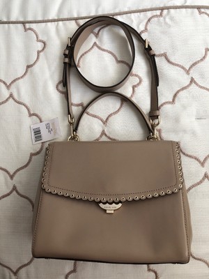 ava medium leather satchel