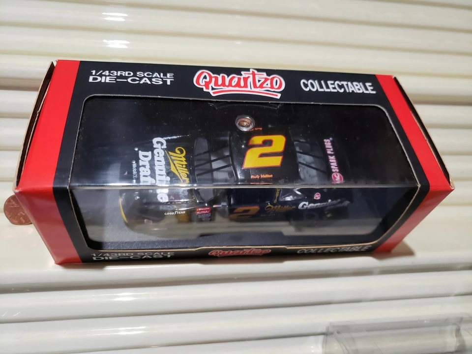 Quartzo 2012 RUSTY WALLACE #2 MILLER GENUNE DRAFT Pontiac Gran Prix Nu C9 盒 — 第 2/4 张图片