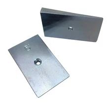 WFO Concepts Steel Degree Axle Shims, 6 degree, 3" wide, caster pinion angle