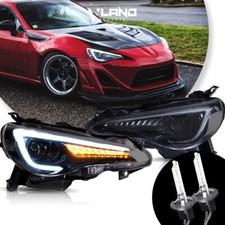 VLAND LED Headlights Front Lamps+Bulbs Kits For 12-20 Toyota 86 GT86 Subaru BRZ