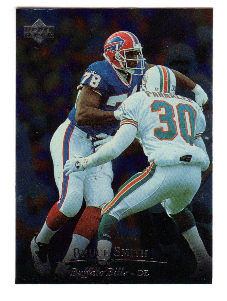 1996 Upper Deck Silver Collection #123 Bruce Smith Buffalo Bills Card HOF NM/MT+
