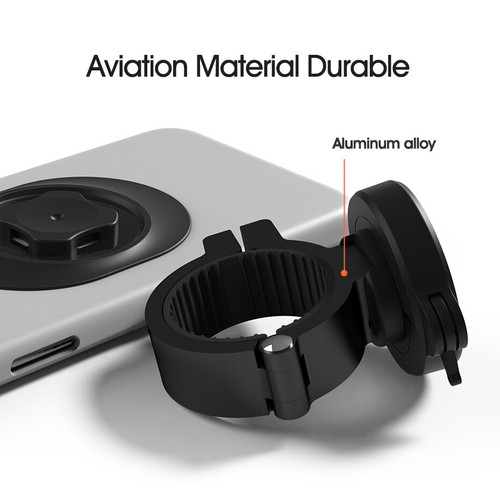 Aluminum Mountain/Road Bike Stem Handlebar Phone Mount, Motorcycle Mobile Holder - 第 6/9 張圖片