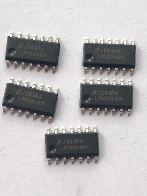 BJT Array Indépendant LM3046M 1 Pin Soit by NSC 5pcs per sale HU1713