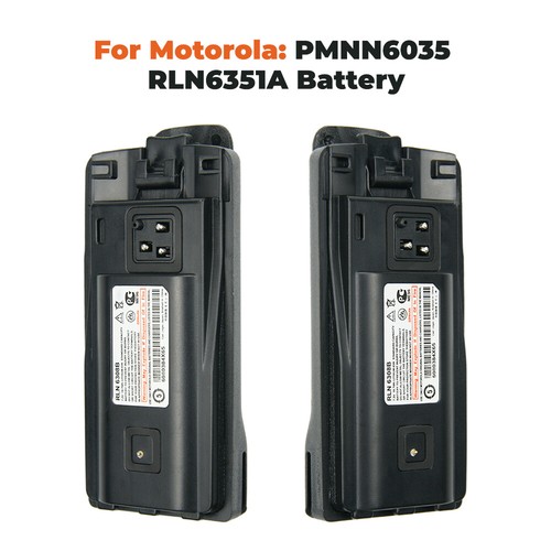 NEW 7.2v 2200mAh LI-ION Battery Pack RLN6308B for Motorola A10 A12 CP110 EP150 - Zdjęcie 4 z 10