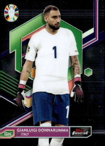 2023 Topps Finest Road to UEFA Euro 2024 Gianluigi Donnarumma #47