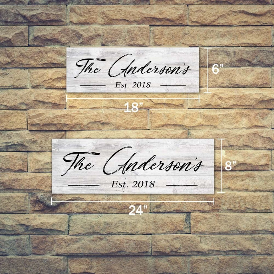 Personalized Home Sweet Home Rustic Looking Home Decor Wood Sign B3-06180003001 - Image 3 of 4