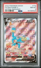 2022 Pokemon Astral Radiance Machamp V Full Art #172 PSA 8 on eBay