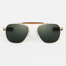 RANDOLPH AT050 55MM AVIATOR II 23KT GOLD POLARIZED