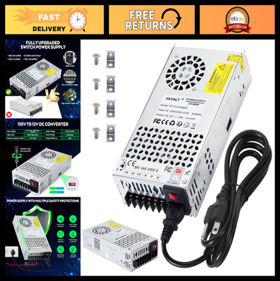 12V 50A Switching Power Supply 600W AC to DC Converter for CCTV, 3D Printer, LED