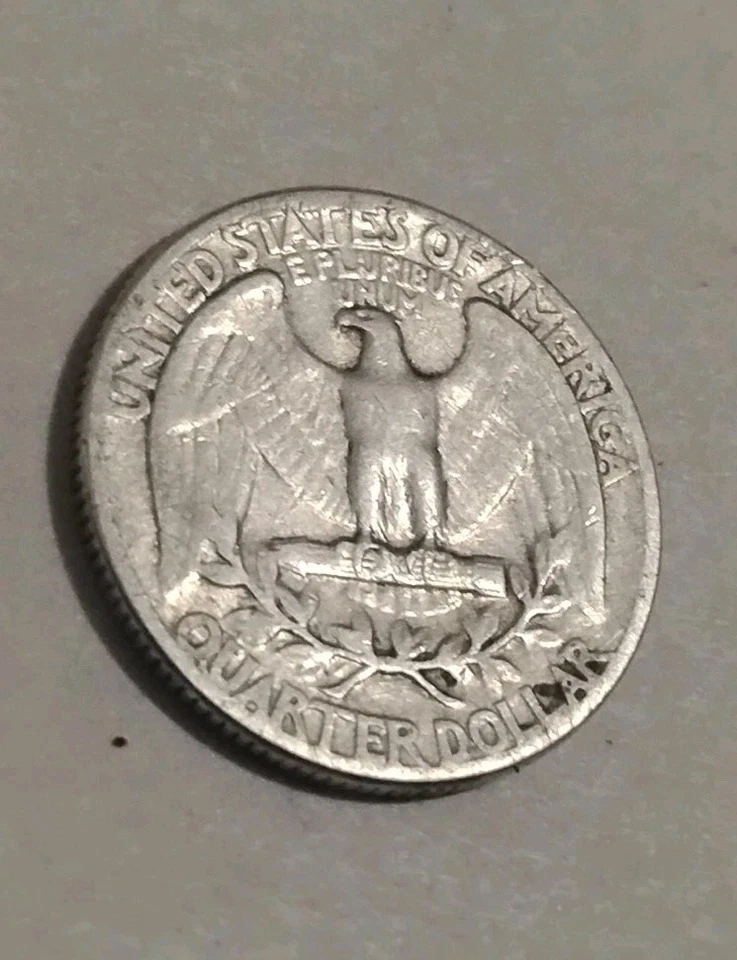 1944 No Mint Washington Quarter 90% Silver 25 cent Quarter Dollar Rare US Coin - Image 2 of 4