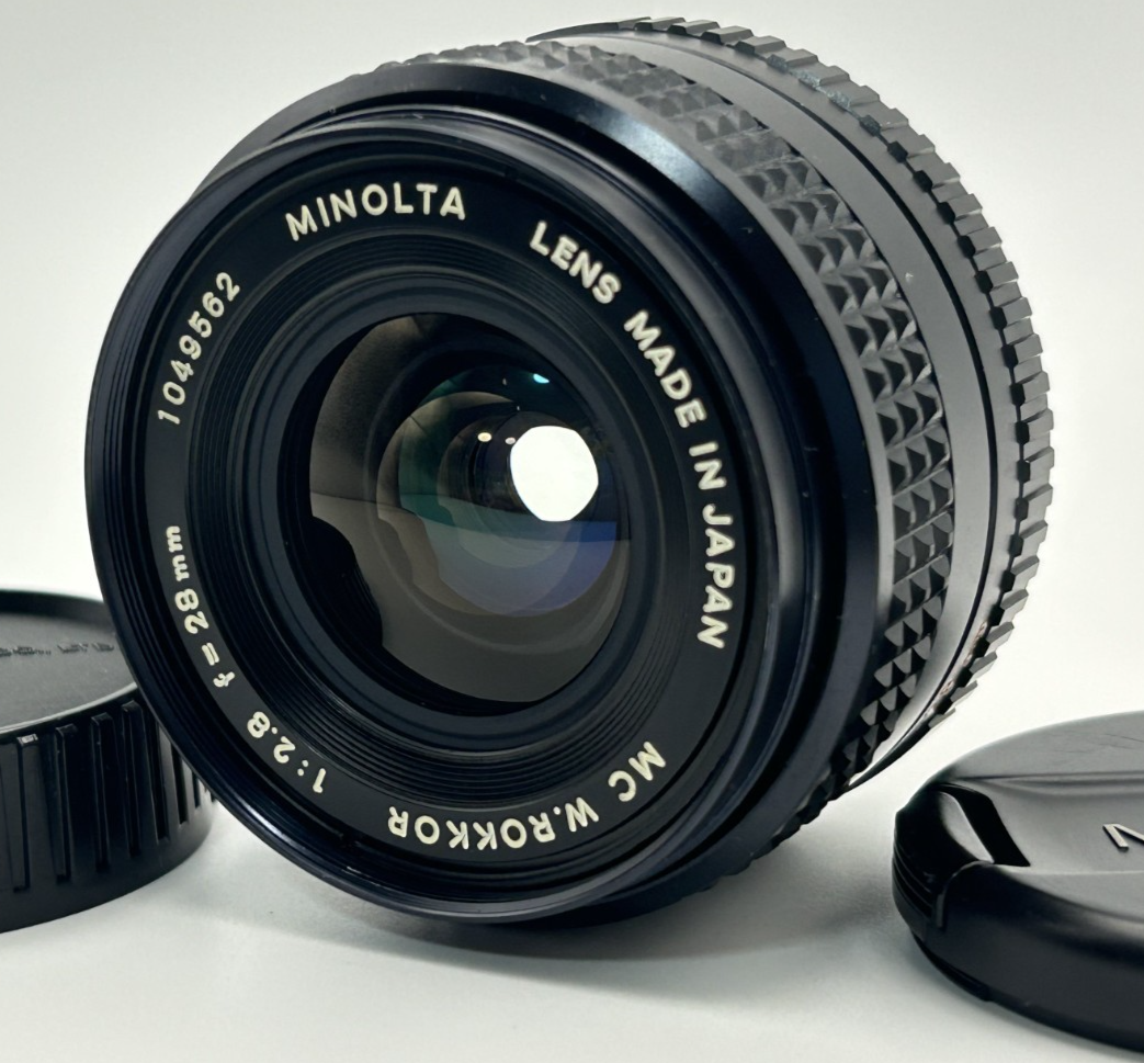 Minolta MD W.Rokkor 28mm F2.8 Wide Angle MF Lens From JAPAN #40 | eBay