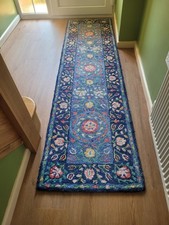 Dunelm Hani Floral Wool Rug Runner