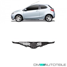 Kühlergrill Kühlergitter Grill schwarz passt für Mazda 2 DE DH Baujahr 2008-2010