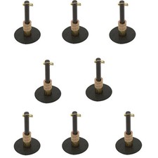 Qty 8 Heavy Duty Snow Plow Shoe Assembly Fits Sno-way Replaces 1303505