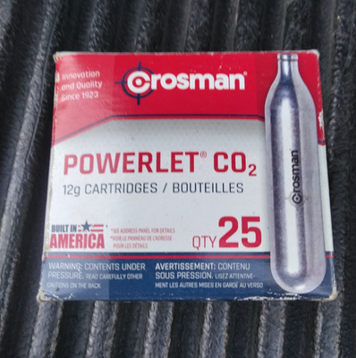 Crosman 2311 CO2 Powerlet Cartridges (25ct) for sale online | eBay
