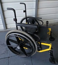 Quickie 2 - Folding Wheelchair Yellow