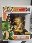 Funko Pop Dragon Ball Z Gold Shenron #265, Hot Topic Exclusive 6" Figure