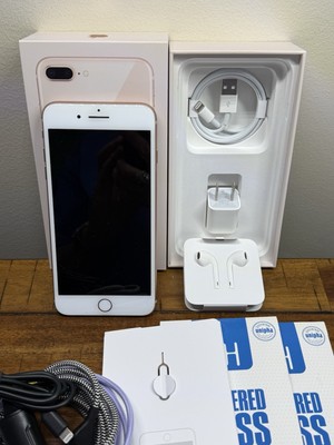APPLE 8 PLUS 64GB iPhone With Original Box, Accessories, Unlocked