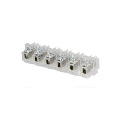 6 X Screw Clamp 0.75...4Mm With Double FASTON Connector 16A 400V