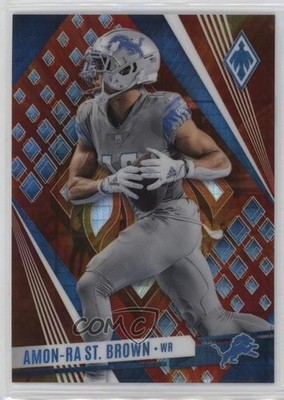 2023 Panini Phoenix Fire Burst 13/340 Amon-Ra St Brown #64 16ze