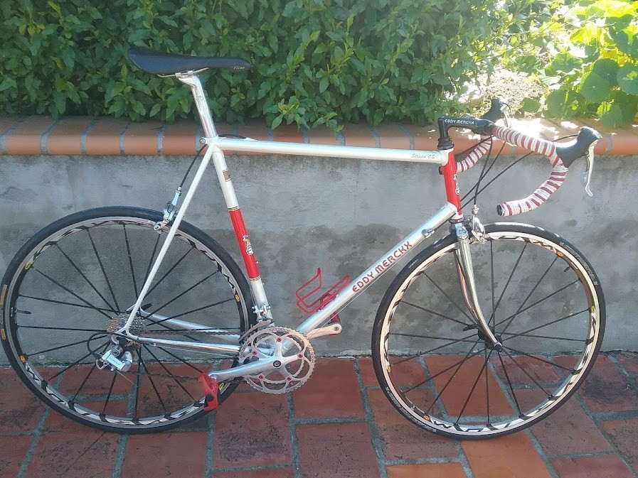 Eddy Merckx Team Faema  - 60 cm - Dura Ace 7700 components 9 sp - pantographed