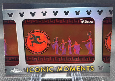 2025 Topps Chrome Disney Iconic Moments Zero to Hero Hercules #IM-15