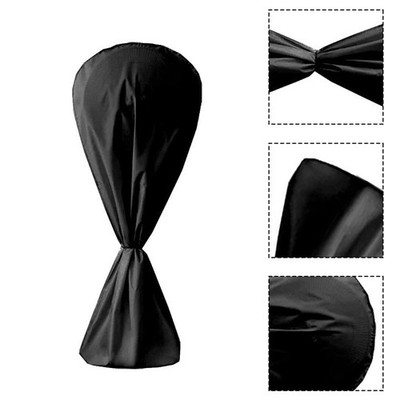 Lüfterschutz Staubschutz in Farbe Schwarz Größe 170 cm x 75 cm Oxford Material