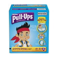 Pull-Ups Learning Designs Boys 4T-5T 56 Count Training Pants