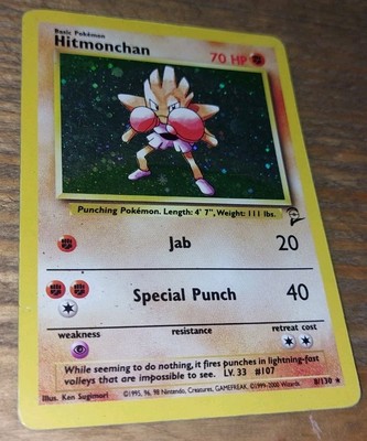 Hitmonchan 008/130  Set 2 Holo Evolution