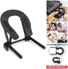Adjustable Face Cradle for Massage Table Aluminum Headrest Platform Spa Therapy