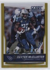 2016 Score Jumbo Gold Zone 46/99 Dexter McCluster #313 0q3