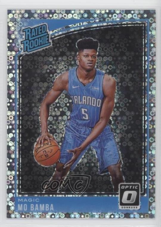 2018 Panini Donruss Optic Rated Rookie Fast Break Holo Prizm Mo Bamba #160 6l7
