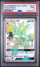 Scizor GX Full Art PSA 9 MINT 2019 Pokemon Sun & Moon Hidden Fates #SV72/SV94 on eBay