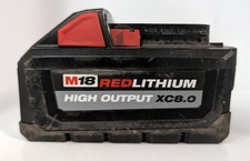 Milwaukee M18 RedLithium High Output XC8.0 Battery Pack - Black 48-11-1880 