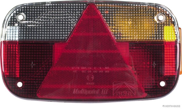 Lichtscheibe Heckleuchte Herth+Buss Elparts 83832050 4-Kammerleuchte-image