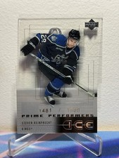 2000-01 Upper Deck ICE Hockey STEVEN REINPRECHT #57 ROOKIE SP 1481/1500