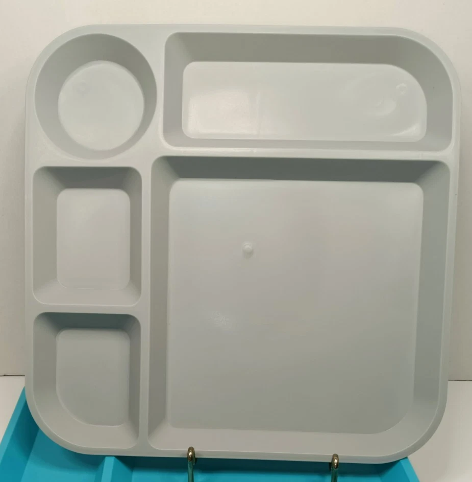 Nordic Ware Meal Trays / Party Trays Coastal Colors 9.8" x 9.8 " Set of 8 - Image 3 of 4