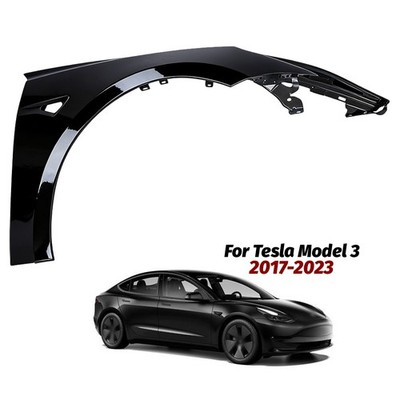 Front Right Side PBSB Painted Steel Fender For Tesla Model 3 2017 2018 2019-2023