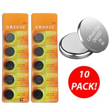 10 x LITHIUM BATTERY 3V CR2032 CR 2032 BR2032 DL2032 Remote Button Cell Watch