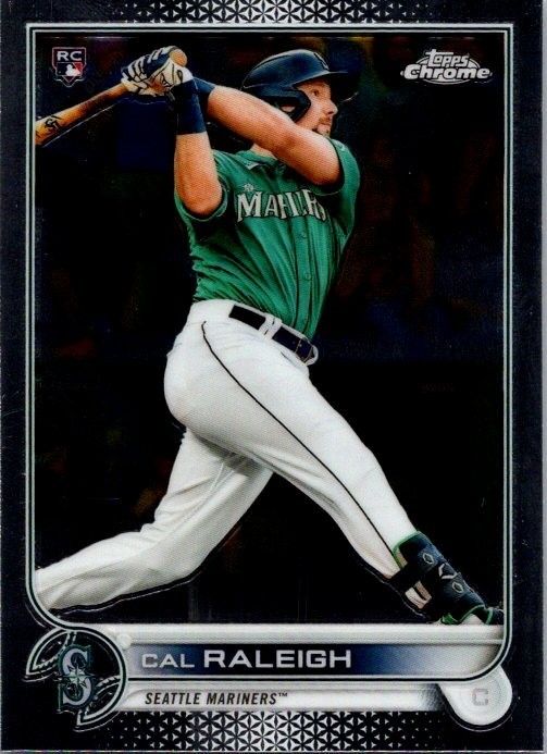 2022 Topps Chrome Cal Raleigh Rookie #149