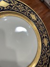 Hutschenreuther Hohenberg Vintage Cobalt & Gold Encrusted 10.5" Dinner Plate — photo 5