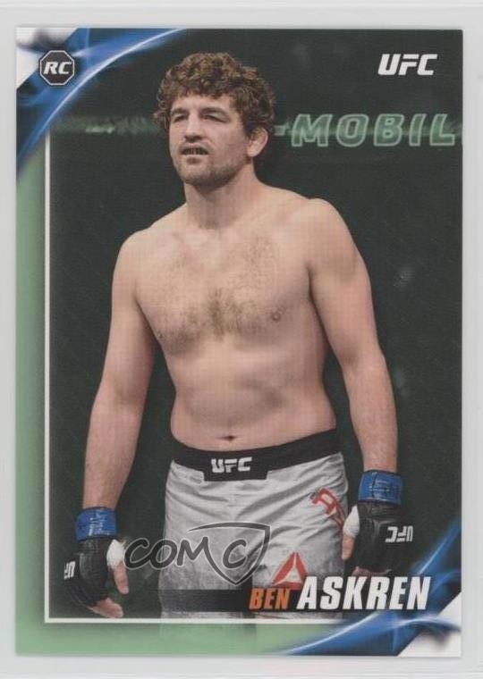 2019 Topps UFC Knockout Green 68/149 Ben Askren #66 Rookie RC 1u0