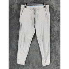 Mack Weldon Ace Sweatpants Mens Medium Tall Grey Heather Cotton Blend Joggers