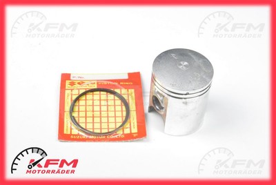 Suzuki RM 100 Kolbensatz 0.5 Übermaß Piston set 0.5 oversize Original Neu
