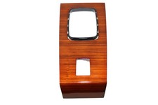 W123 Zebranoholz Schaltkonsole komplett bis 1981