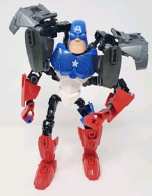 Lego Super Hero 4528 Green Lantern 4597 Captain America 4526 Batman 4527 Joker