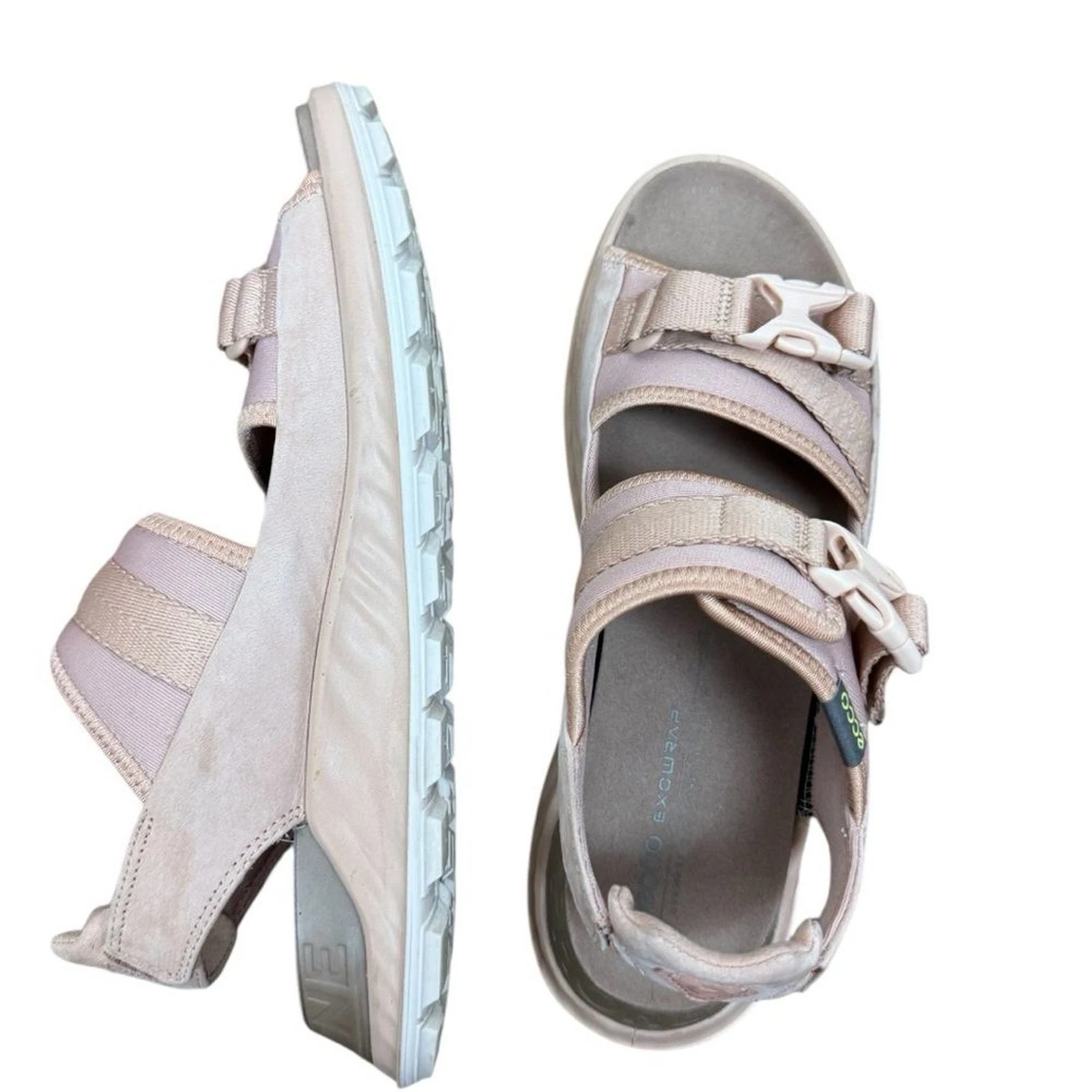 Sandali sportivi donna Ecco Exowrap 2 cinturini fibbia taglia 11 rosa