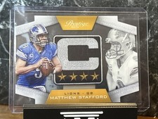 🔥MATTHEW STAFFORD 2014 Prestige Captains #8 Detroit Lions SP MVP🔥