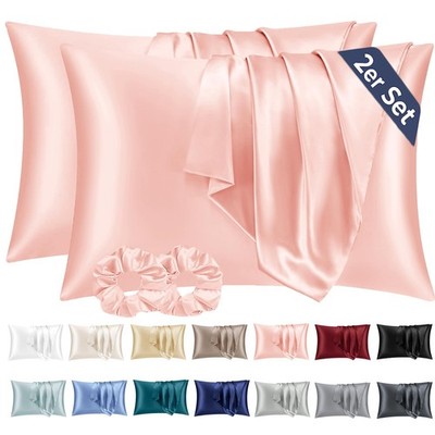 Kissenbezug Satin 50x70 2er-Set, für Haare, ähnlich wie Kissenbezug...